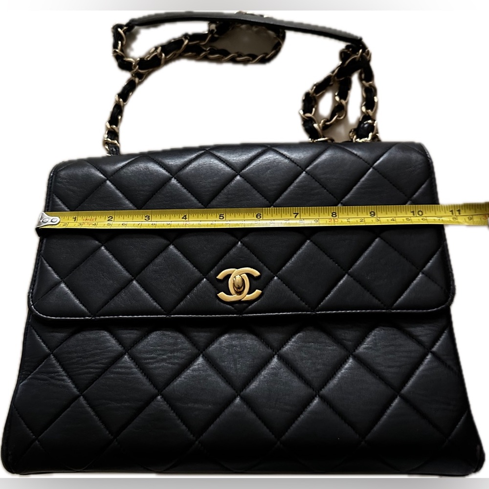 Authentic Chanel Leather Shoulder or Crossbody bag